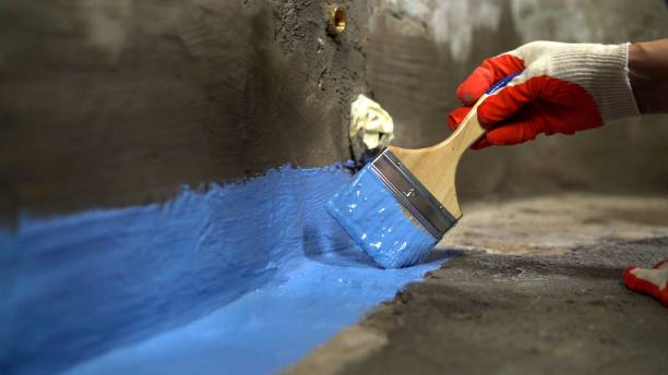 SJ Waterproofing Pros commercial waterproofing team near Hemlock, IN